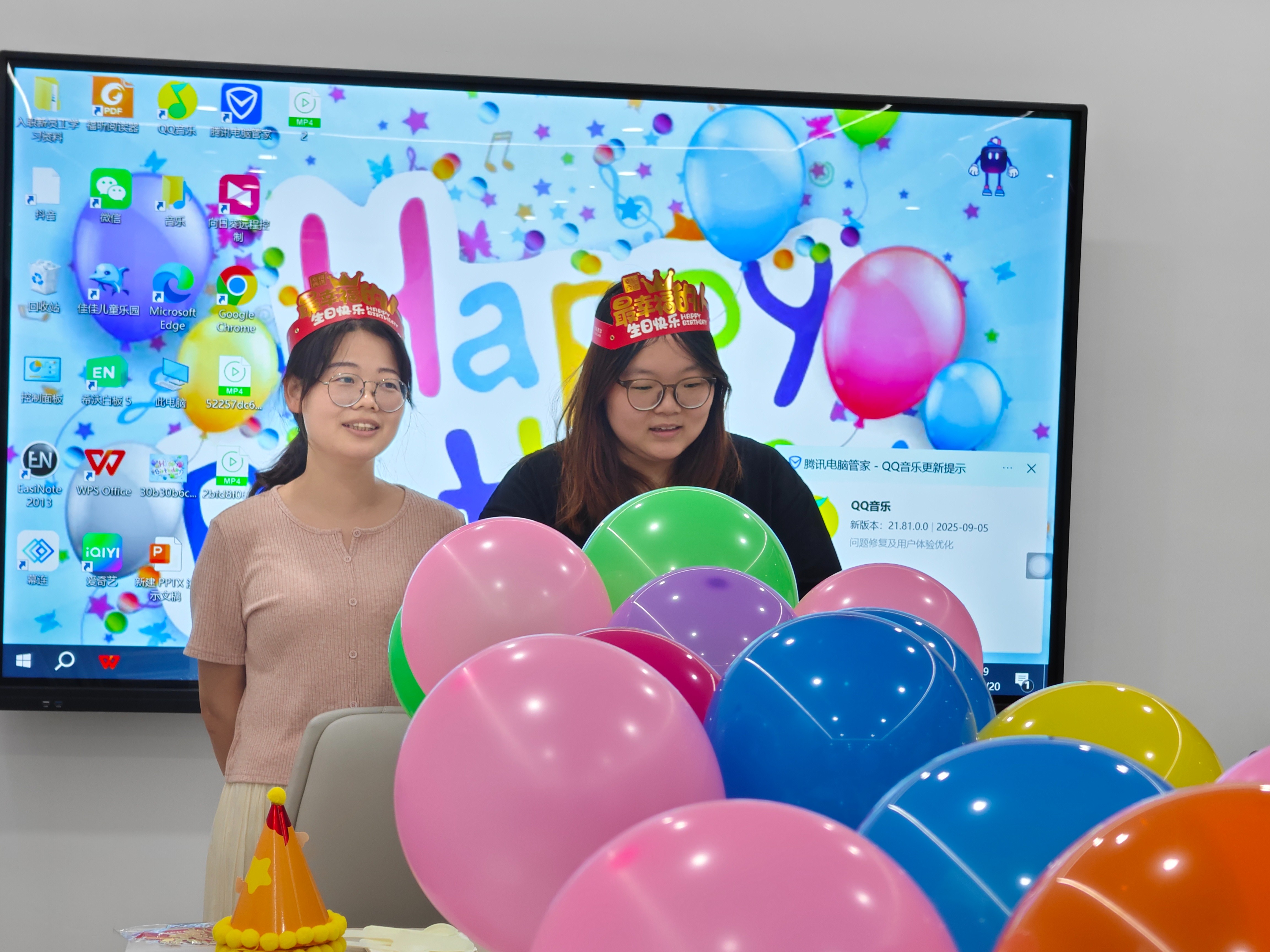 廈門盈亦自動化科技有限公司員工生日會溫馨舉辦